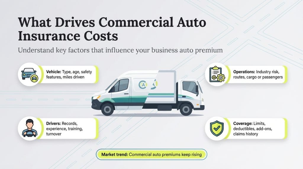 commercial auto insurance costs