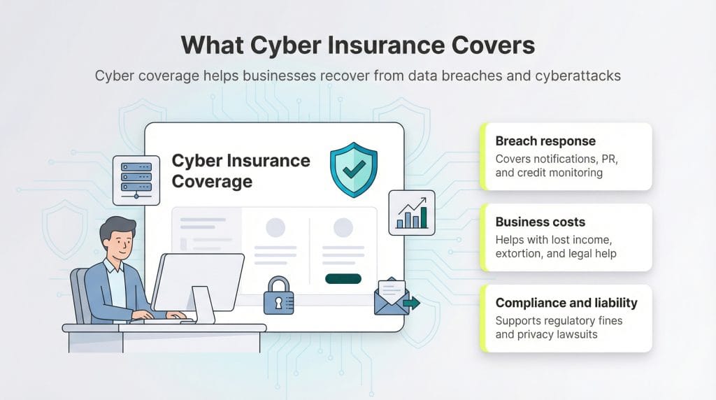 what does cyber insurance cover