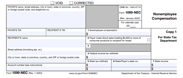 Form 1099-NEC