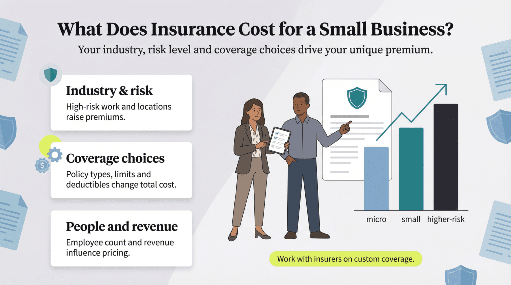 business insurance cost factors