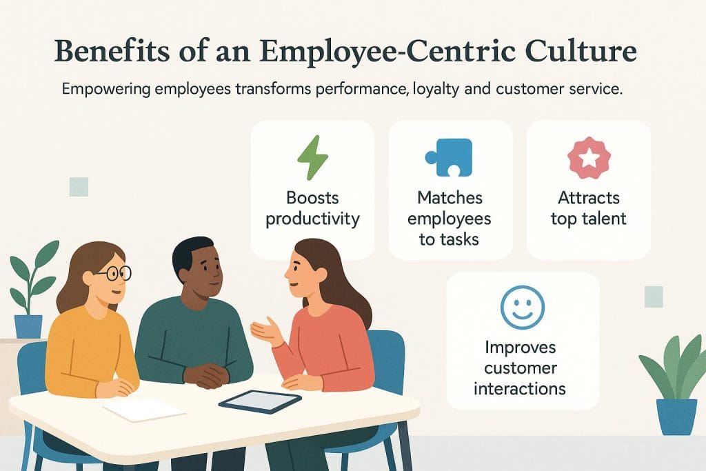 Employee-centric culture benefits
