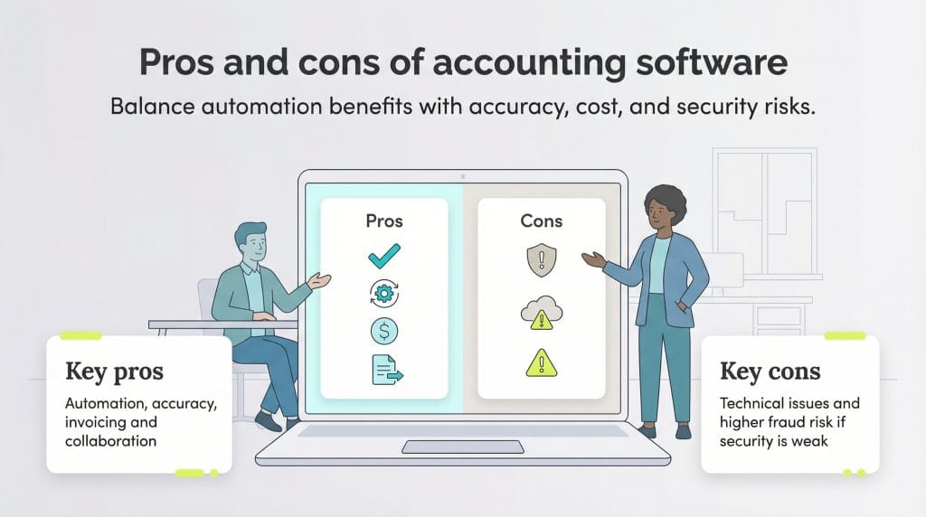 accounting software pros and cons