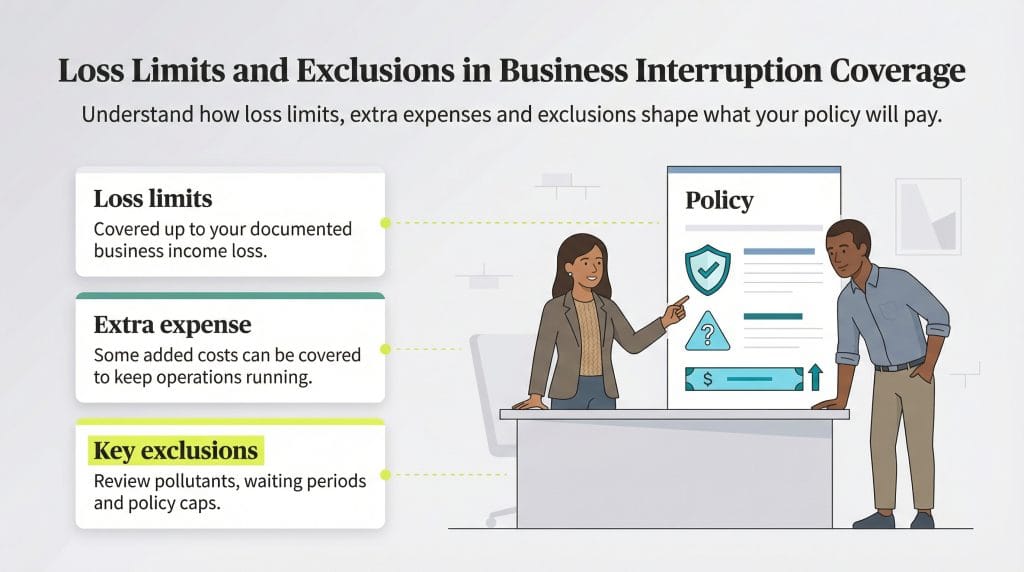 loss limits and exclusions