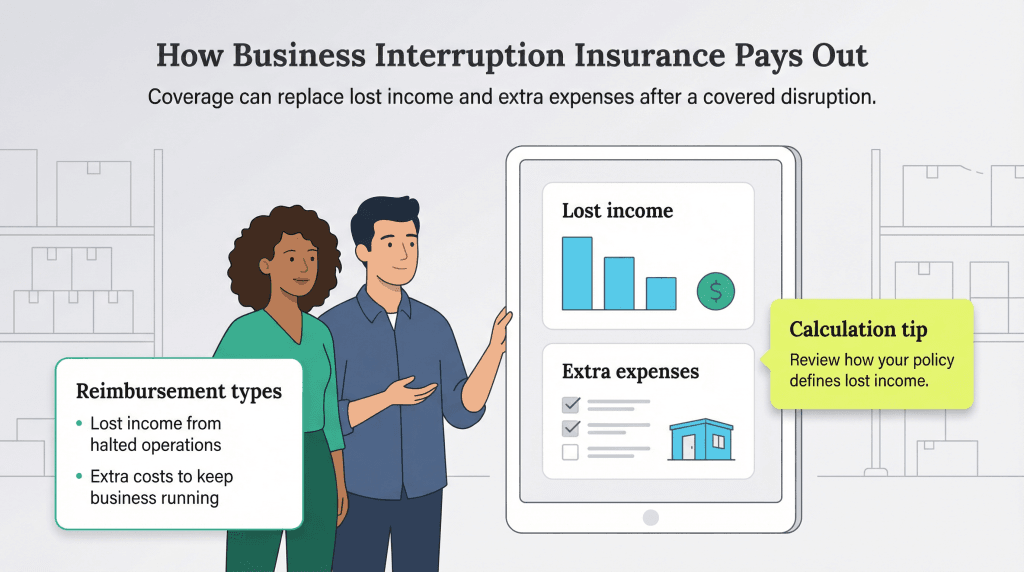 business interruption insurance payout