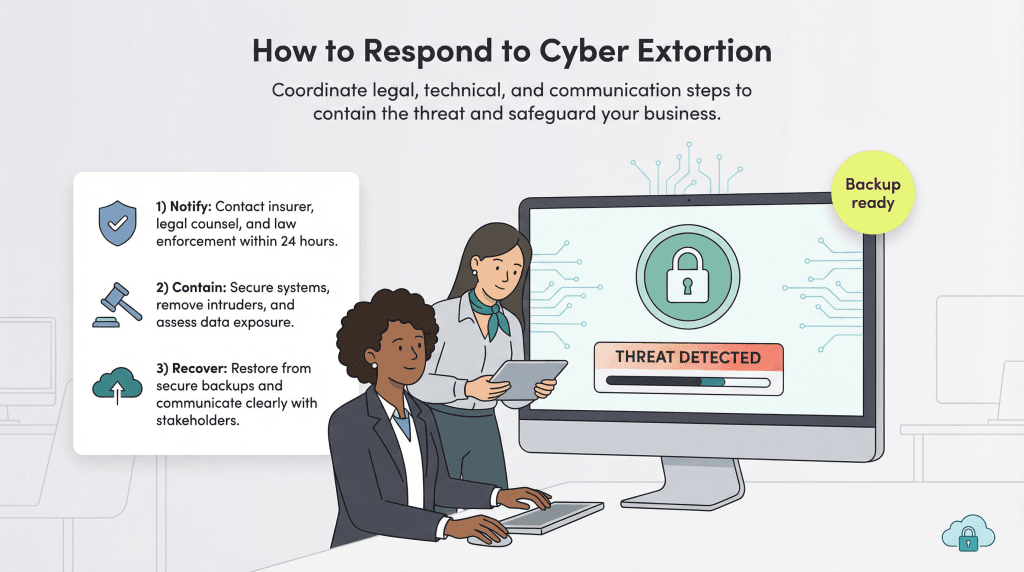 responding to cyber extortion