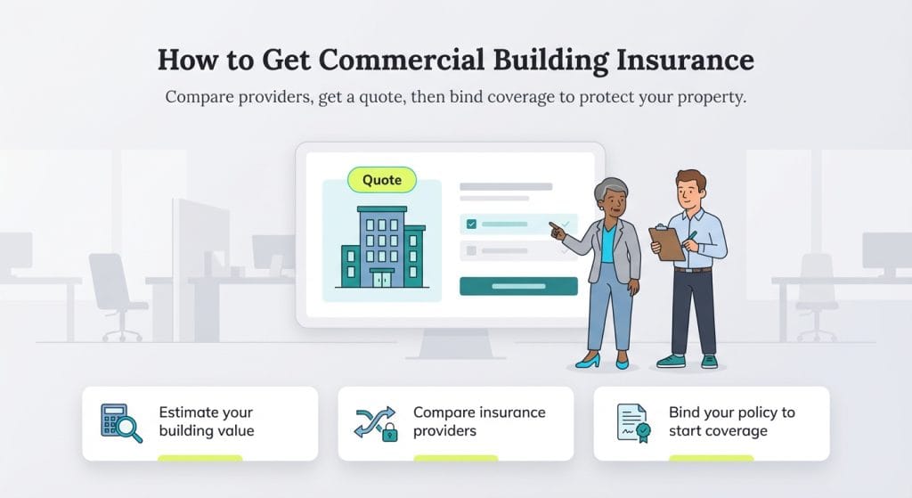 how to get commercial building insurance