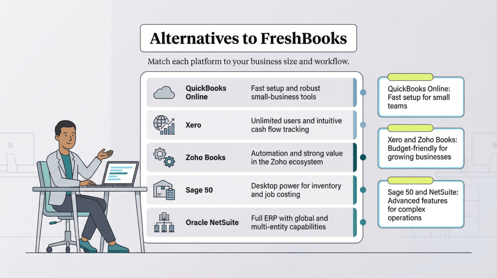 Freshbooks alternatives