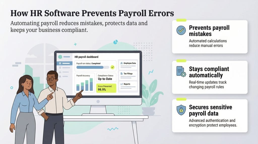 HR software prevents payroll errors