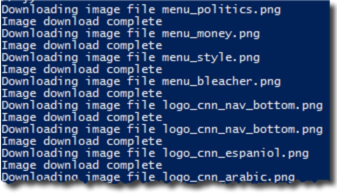 PowerShell code example