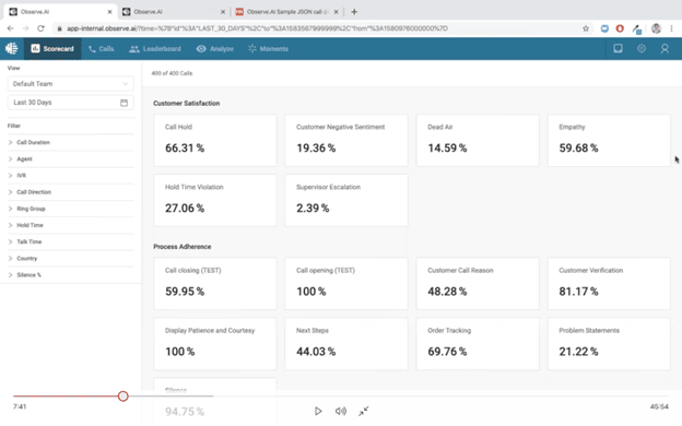 Five9 can track customer emotion