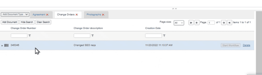 Image of OnPhase’s search function