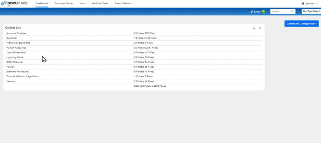 image of OnPhase’s modern dashboard