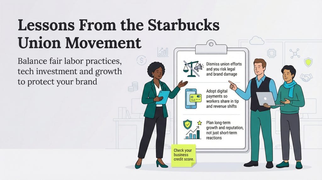 starbucks union movement lessons