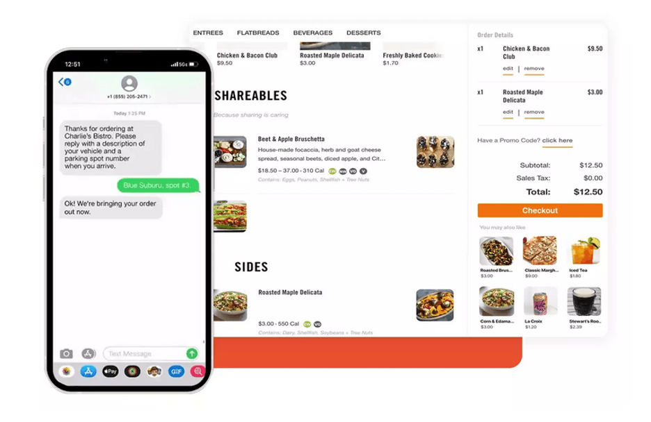 CAKE POS online ordering