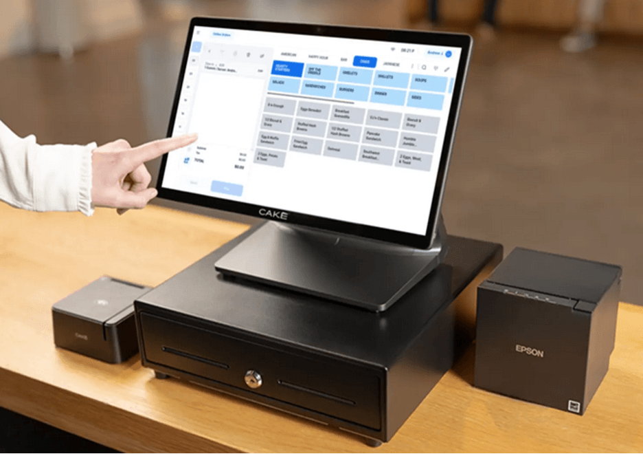 CAKE POS station