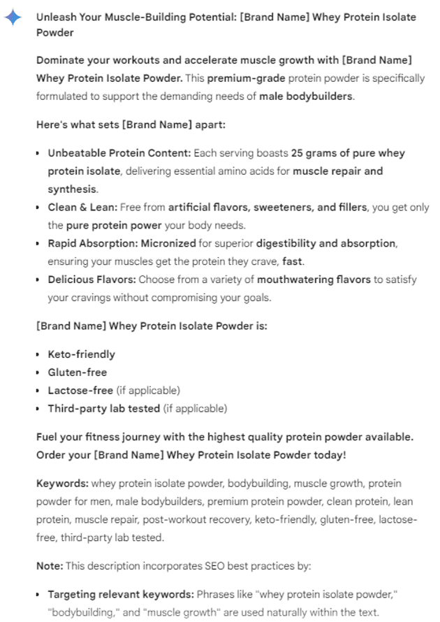 Gemini product description