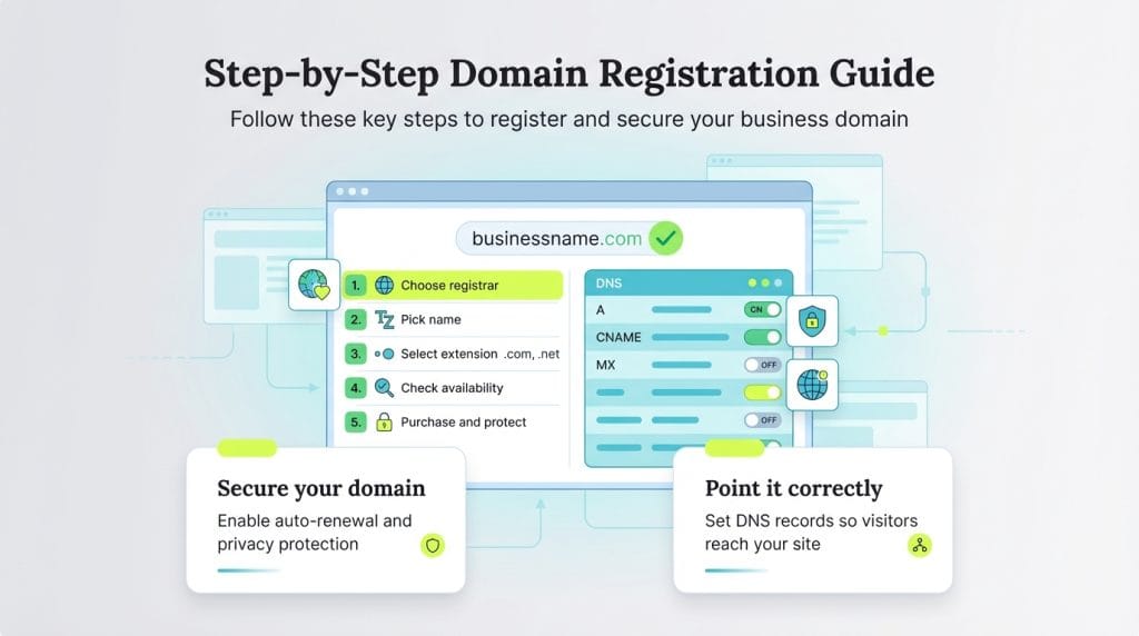 domain registration graphic