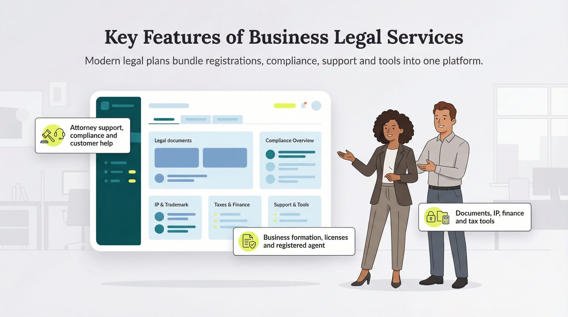 legal service features