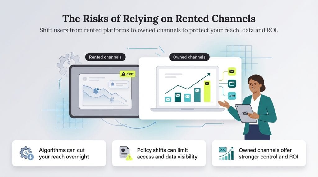 risks of rented channels