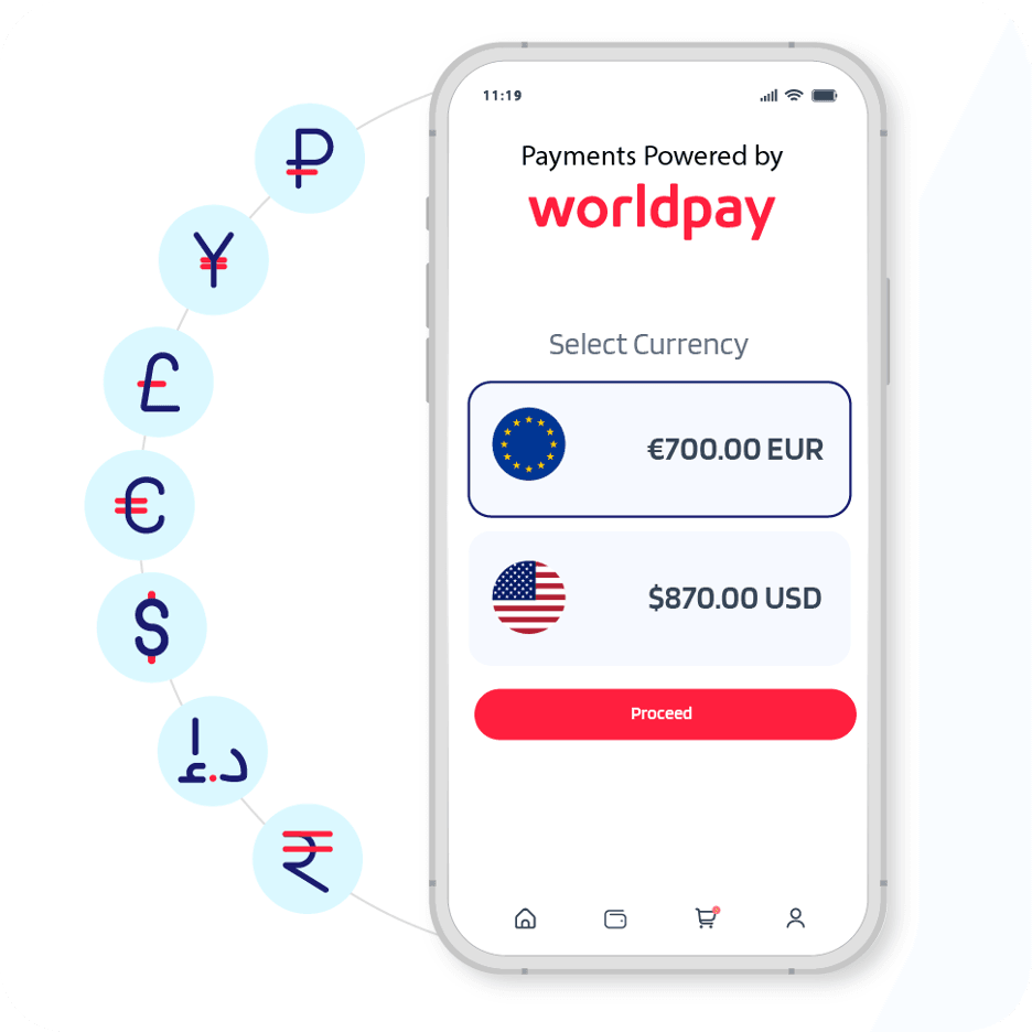 Worldpay currencies