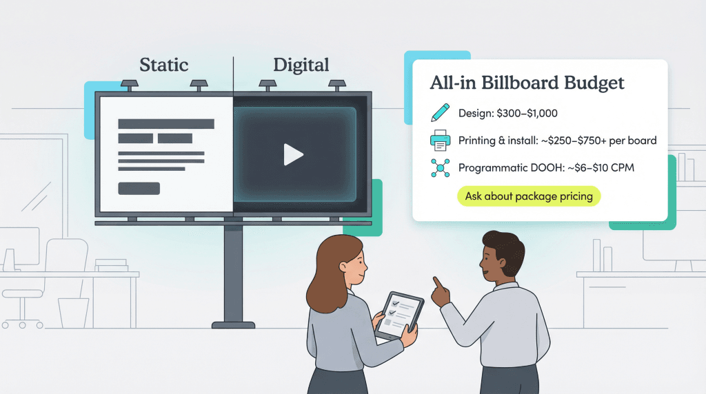 billboard budget breakdown