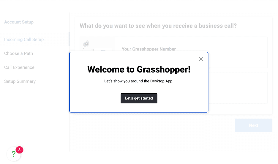 Grasshopper setup