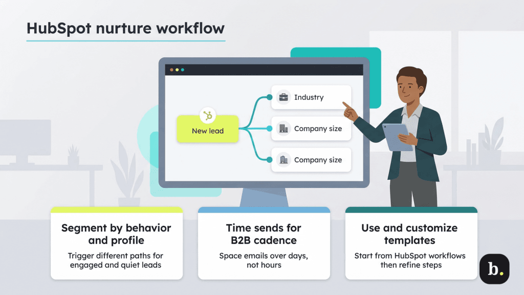nurture workflow graphic