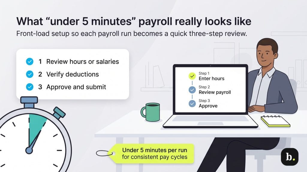 What under 5 minutes means