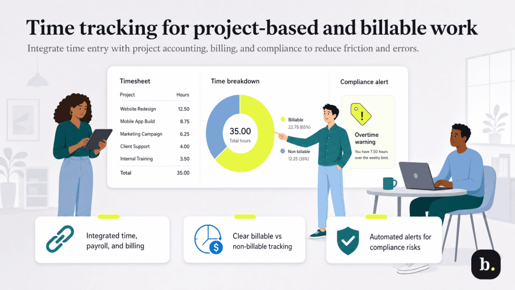 time tracking for billable work
