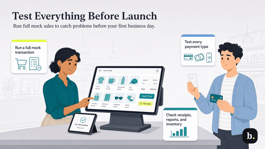 POS launch graphic