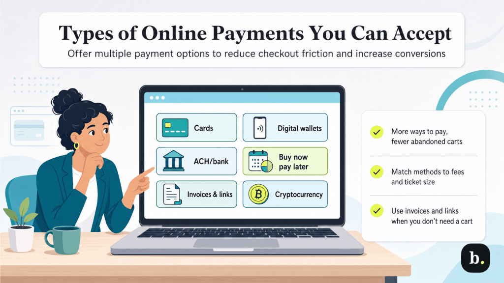 types of online payments
