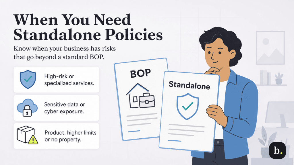 when you need standalone policies