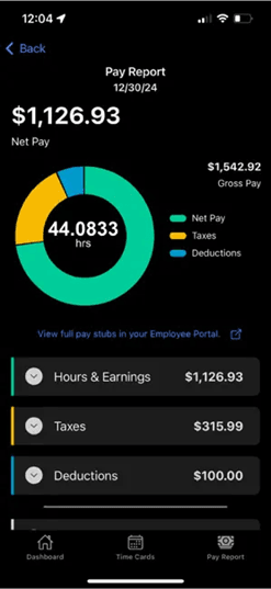 Patriot pay report