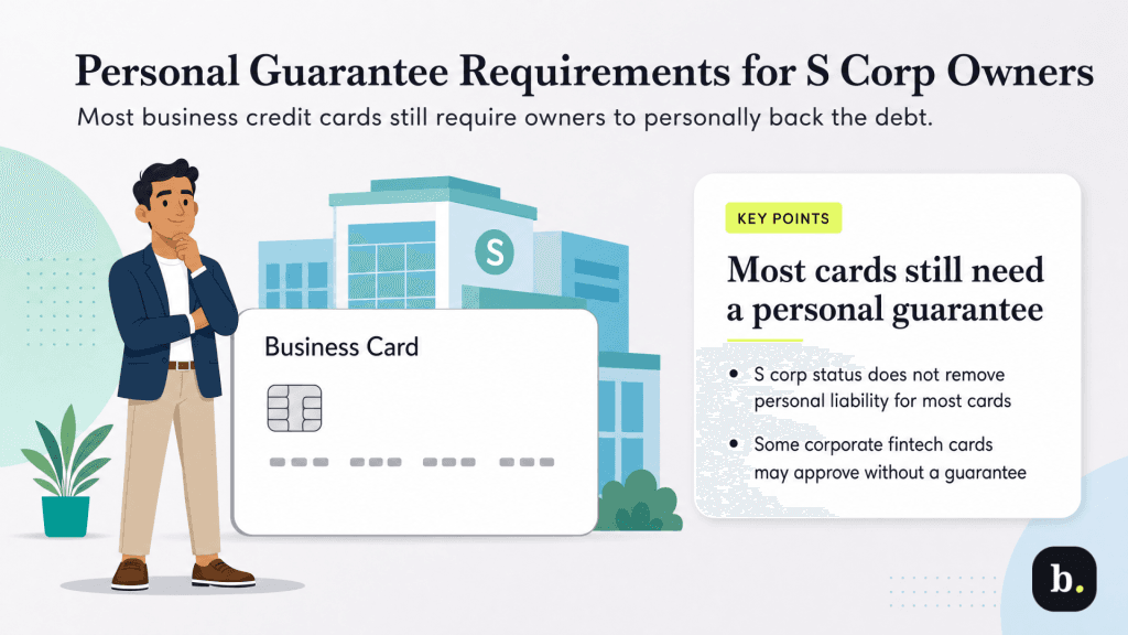 personal guarantee requirements of s-corp owners