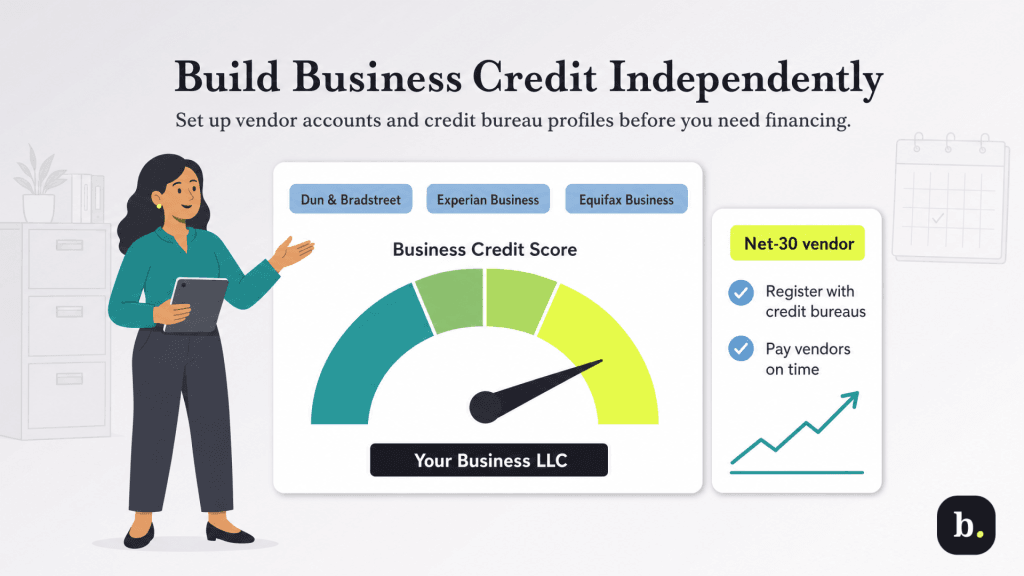 build business credit independently