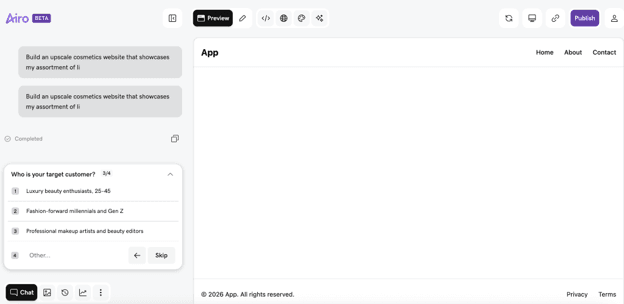Airo AI setup questions