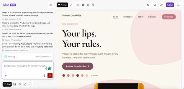 Airo AI site example