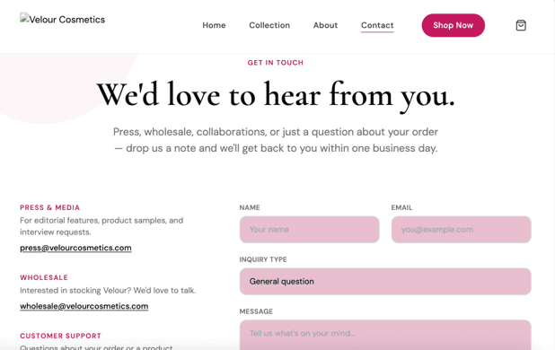 Airo Ai customer inquiry example
