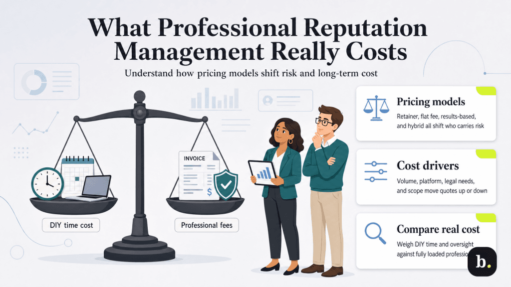 costs of professional repuatation management