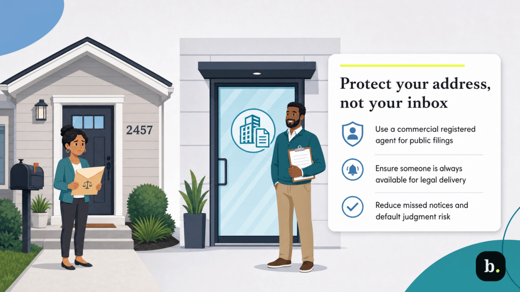home address as registered business address graphic