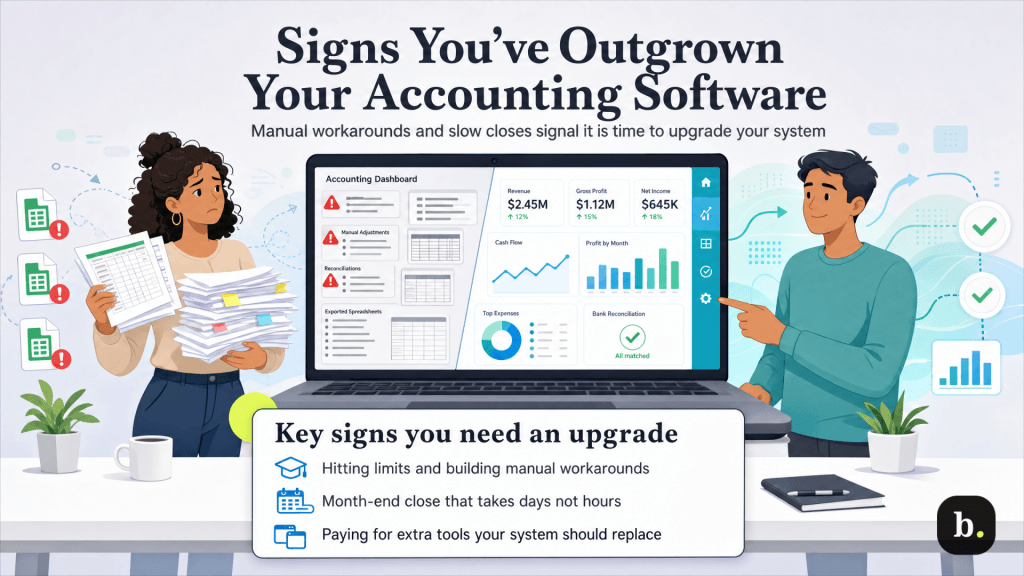signs you've outgrown your accounting software