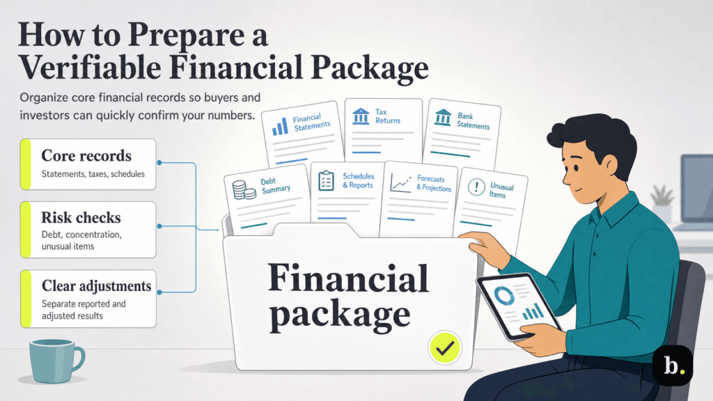 prep financial package