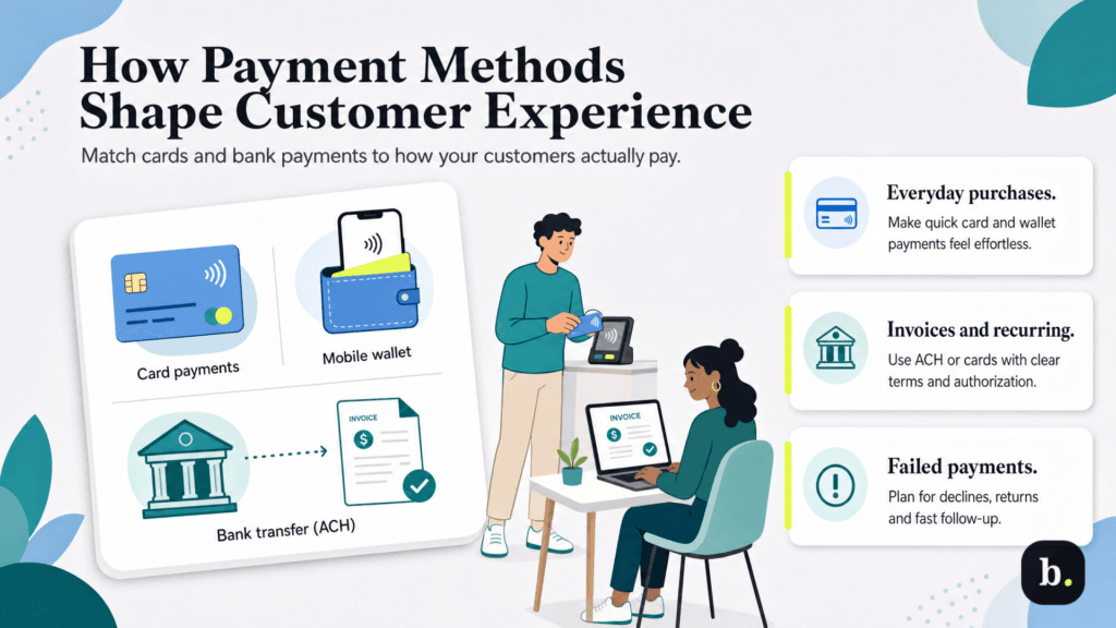 how payment methods shape customer experience