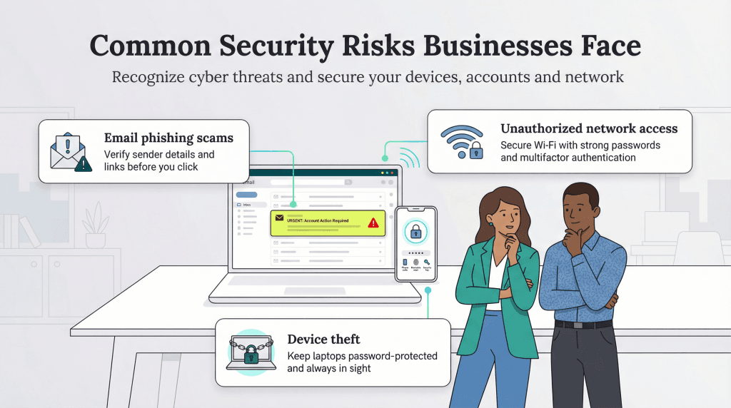 Business Computer Safety Tips 17 Security Tips to Protect Your Business's Information