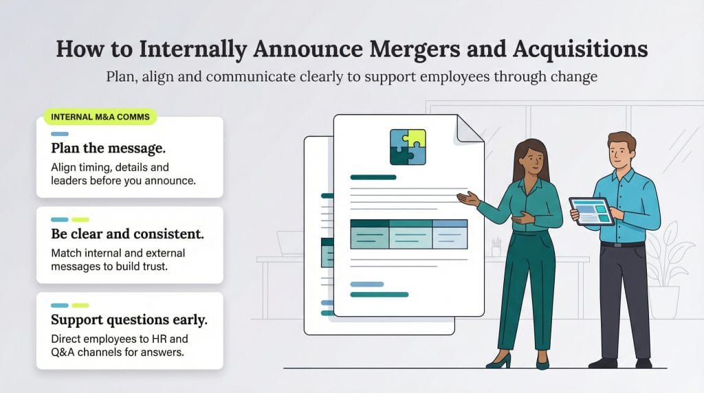 Merger Communication What Is the Best Way to Communicate During a Merger?