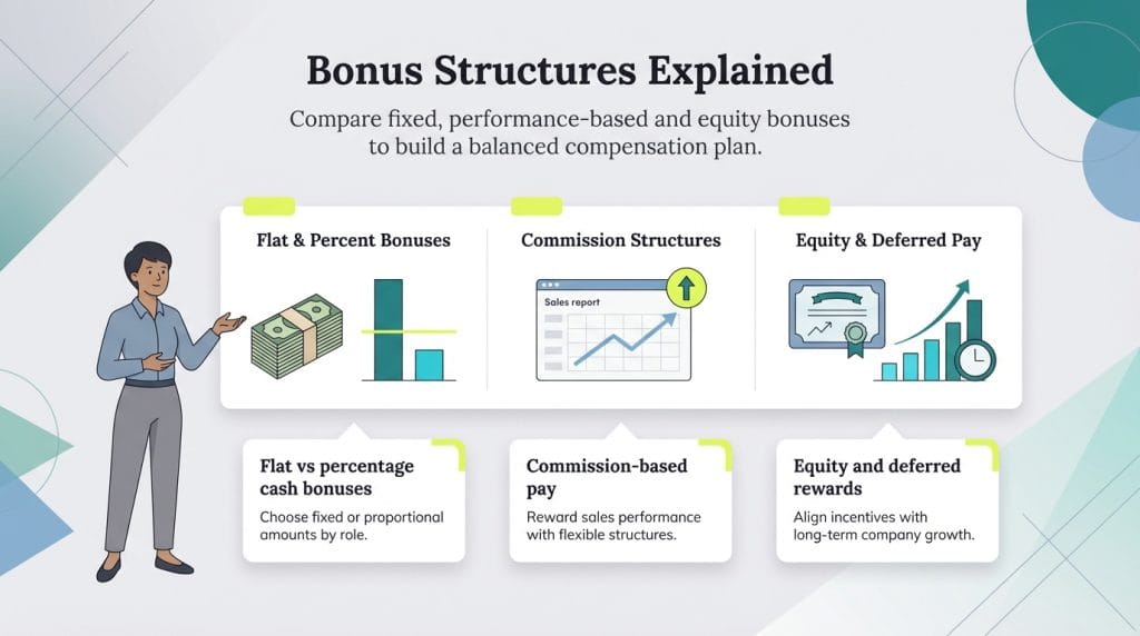 Employee Bonus Guide: Types of Bonuses & Plan Structures