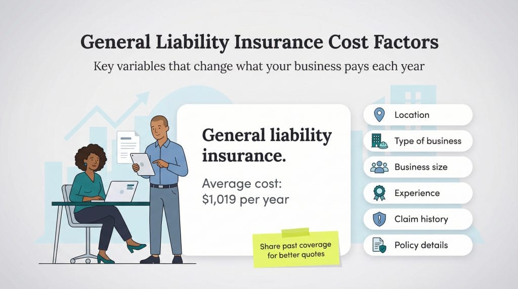 General Liability Rate Calculation General Liability Insurance Coverage & Costs