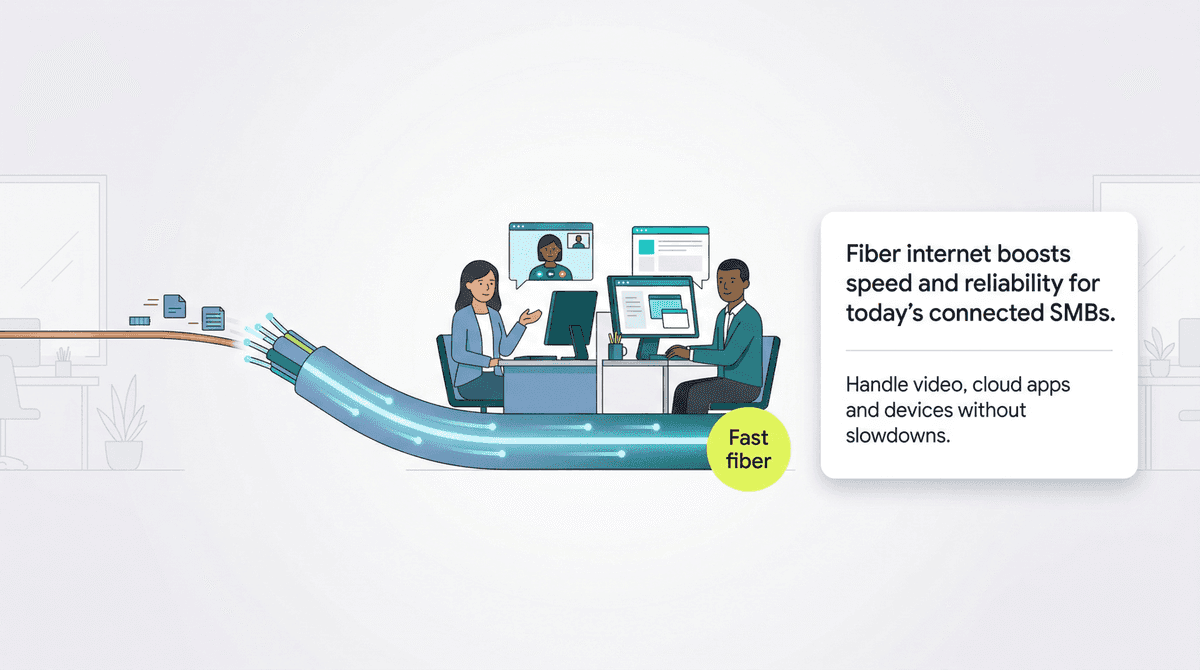 Simple Fiber Login How Fiber Internet Works for SMBs