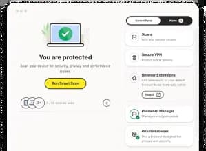 User interface of Norton Smart Scan